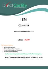 C2140-839 Free  Dump Download (PDF).pdf
