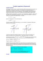 Funções Logarítmica e Exponencial.doc