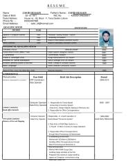 Zakir Resume.rtf