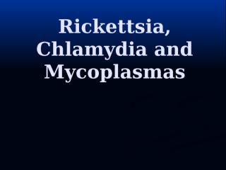 coxilla, clamydia, mycoplasma.pptx