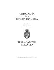 Diccionario Real Academia Española - Ortografía.pdf