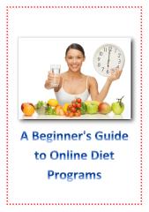 A Beginner's Guide to Online Diet Programs.pdf